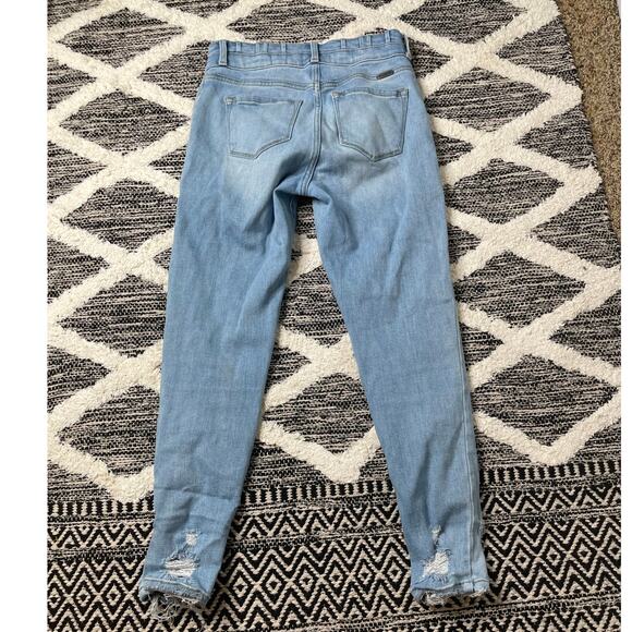 KanCan High Rise Ankle Skinny Light Wash Jeans size 27 - Picture 7 of 7